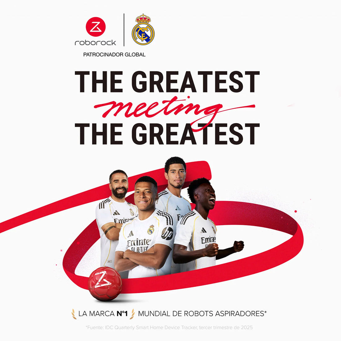 Roborock y el Real Madrid unen fuerzas para impulsar la innovación