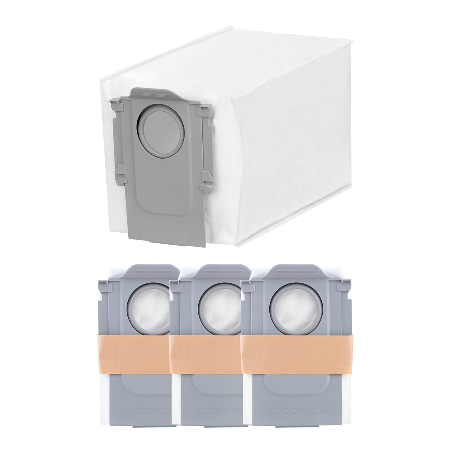 Roborock 3 Bolsas de Polvo Desechables