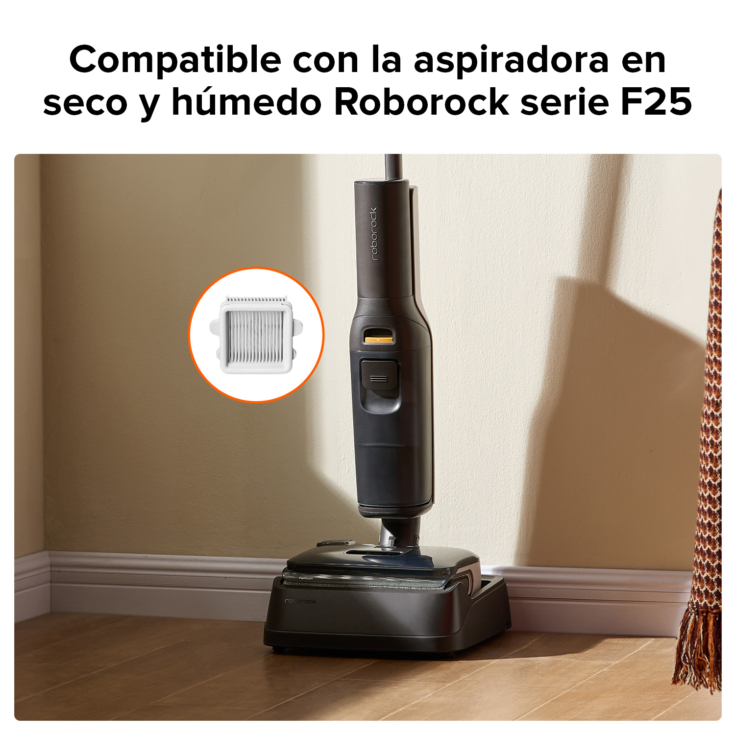 Roborock 2 Filtros Lavables
 Para F25 RT, F25 Combo