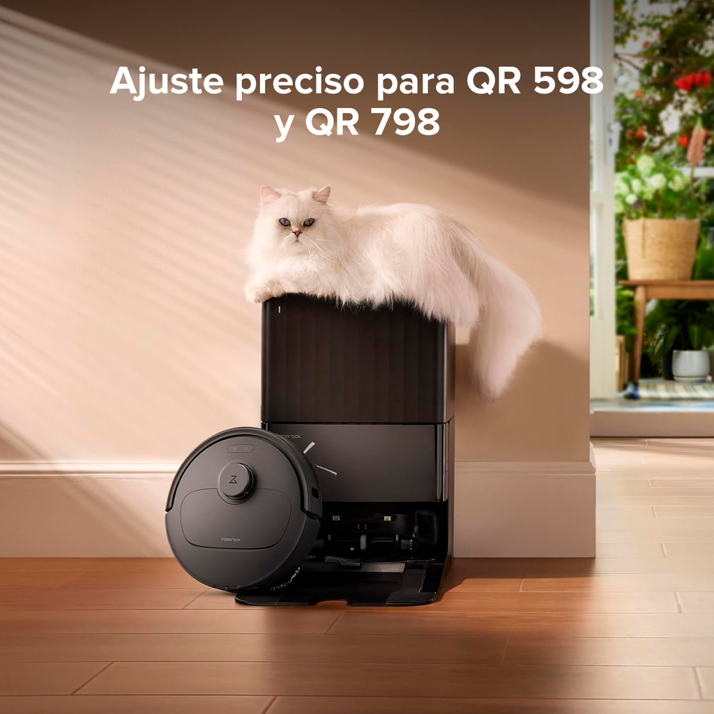 Roborock 4 Mopas de Microfibra de Repuesto 
 Para QR598, QR798