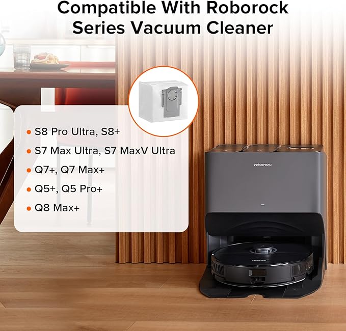 Roborock 3 Bolsas de Polvo Desechables